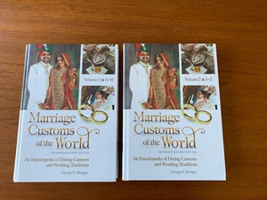 MARRIAGE CUSTOMS OF THE WORLD: 2013 Hardcover 2 Volume Set Expanded 2nd Edition - Bild 1 von 12