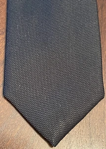 Van Heusen Studio Black Green 93% Silk 7% Nylon Men’s Neck Tie Made In China - Picture 1 of 9