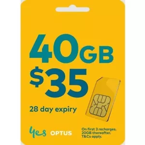 Optus $35 Prepaid Sim Starter Pack - Picture 1 of 1