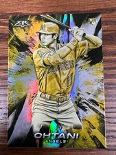2018 Topps Fire Shohei Ohtani Gold Minted RC #150