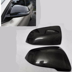 For BMW X1 F48 2016 2017-2019 2PCS Mirror Cover Cap Carbon Fiber Replacement - Picture 1 of 6