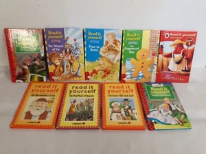 Ladybird Read It Yourself Mixed Editions Book Bundle x9 Gingerbread Man - Imagen 1 de 7