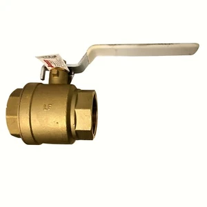 150-109G Jomar, T-150G, 2-1/2" Lead Free Brass Ball Valve, 662527306418 - Picture 1 of 7