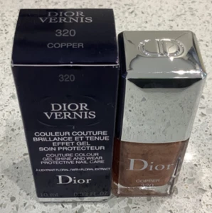 Dior Vernis Nail Polish Varnish Gel Shine & Wear Protective Care 320 Copper - Picture 1 of 1