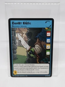 BANDIT KNIFE Neopets TCG The Darkest Faerie Rare Card # 37/150, 2005 NM - Picture 1 of 1