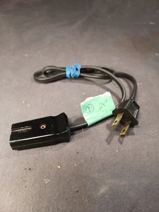 VINTAGE 24" Two Hole (1/2") Appliance Power Cord 5A 250V /10A 125V (d) - Picture 1 of 4
