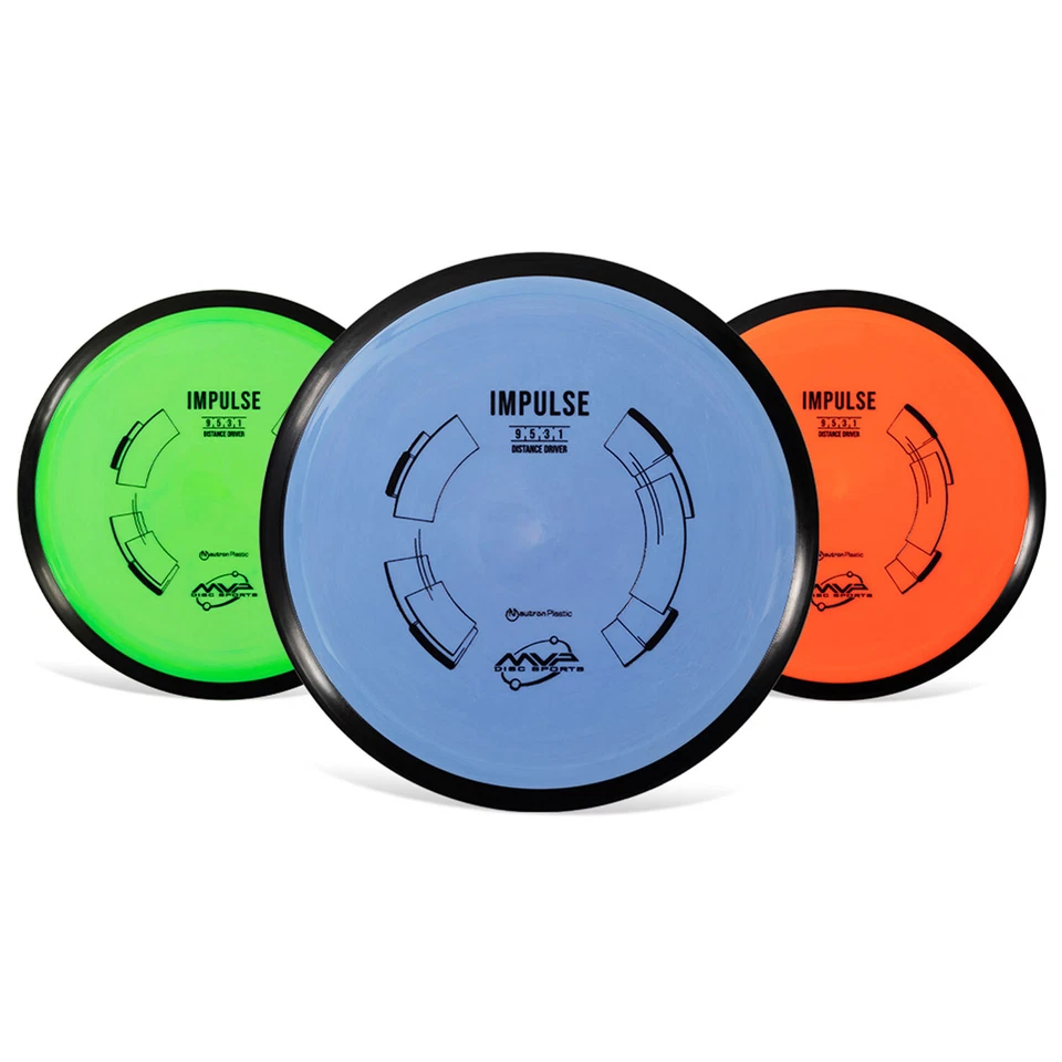MVP Disc Golf Neutron Impulse Distance Driver 9/5/-3/1 - Choose Exact - Image 1 of 1