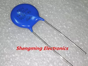 50 PIEZAS Varistor 14D331K Resistencia dependiente de voltaje de metal 14MM 330V - Imagen 1 de 1