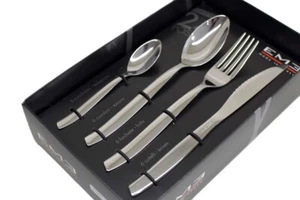 Set di Posate Shark da 24 Pezzi, Nuovo, Design Moderno, Acciaio Inossidabile Eme - Foto 1 di 6