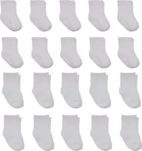 20-Pack Newborn Baby Infant & Toddler Unisex Socks, 0-12/12-24 Months, Assort... - Picture 1 of 1