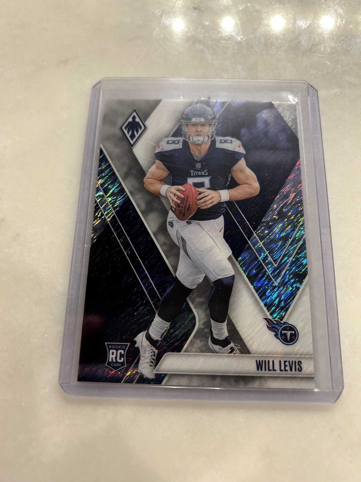 2023 Panini Phoenix - Rookies White Shimmer #118 Will Levis (RC)