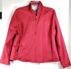 Tommy Hilfiger Women's Large Fleece Lined Jacket Red