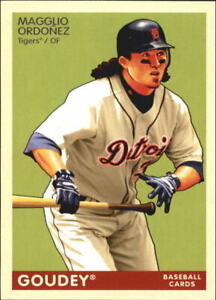 2009 Upper Deck Goudey Baseball #73 Magglio Ordonez Detroit Tigers