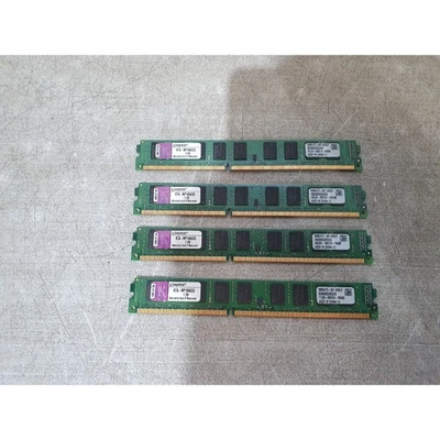Lot of 4 Kingston KTA-MP1066/2G Memory Module 2GB PC3-8500 DDR3 SDRAM 1066-MHz - Image 1 of 4