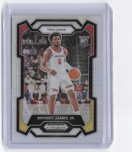 Selecciones del draft de Panini Prizm 2024 #86 Bronny James Jr. Prizms plateadas - Imagen 1 de 2