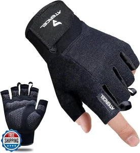 ATERCEL Workout Gloves for Men and Women, Exercise Gloves for Weight Lifting, - Picture 1 of 5