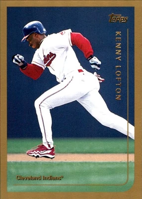 Kenny Lofton 1999 Topps #68 Cleveland Indians FREE SHIPPING AutographDen - Image 1 of 2