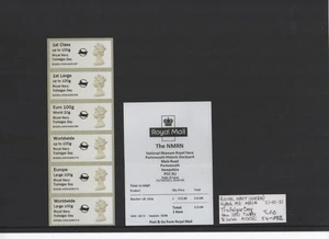 Machin Ma14 NMRN A002 TRAFALGAR DAY LARGE RATES 2021 Collector Strip POST GO - Bild 1 von 1