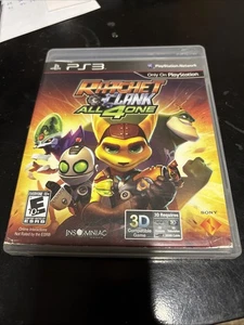Ratchet & Clank: All 4 One - PlayStation 3, 2011 PS3 senza manuale PULITO - Foto 1 di 3