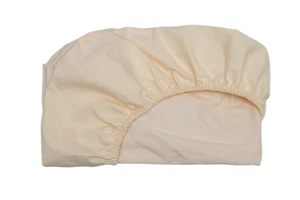 Sleep & Beyond 100% Organic Cotton Classic Ivory Mattress Protector - Picture 1 of 8