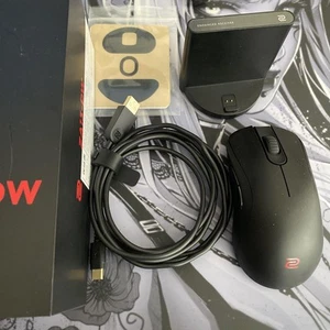 BenQ Zowie ZA13-DW Wireless Gaming Maus/Sohle:Röntgenpad Jadeair Gebraucht - Bild 1 von 2