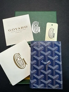 Blue Goyard Wallet - Picture 1 of 5