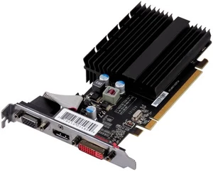 Graphics Card XFX ATI Radeon HD 5450 512MB HD-545X-YC PCIe X16 - Picture 1 of 2