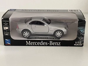 Mercedes Benz Modellauto 1998 SLK 1/32 Silber CityCruiser Collection - Bild 1 von 4