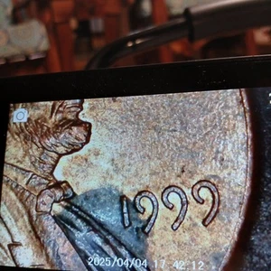 1999 penny error us - Picture 1 of 3