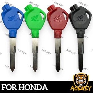 Llave de encendido en blanco para Honda Zoomer PCX Vission repuesto de llave en blanco sin cortar - Imagen 1 de 3