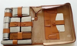 Kit de viaje de aseo para hombre vintage CONNOISSEUR hecho en Inglaterra - Imagen 1 de 8