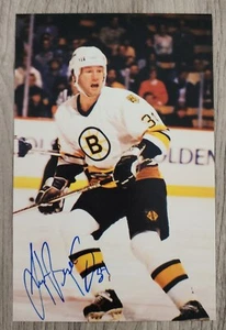 Lyndon Byers Signed Postcard NHL Boston Bruins Hockey Legend RAD - Picture 1 of 2