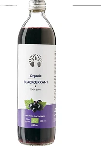 LOOV Succo Di Ribes Nero Biologico, 500 Ml, Puro Succo, Non Da Concentrato, Non - Foto 1 di 7