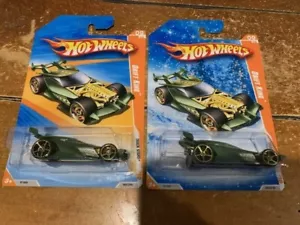 2010 Hot Wheels Lot of Two Track Stars Drift KIng #65 with Snowflake Card - Picture 1 of 1