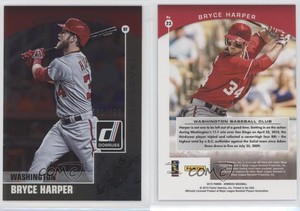 2015 Panini Donruss Preferred Club Level Gold /299 Bryce Harper #23