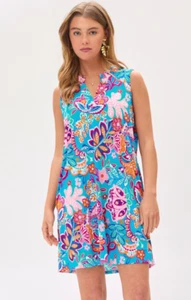 Dear Scarlett Lizzy Tank Dress in Blue - Summer 25 Capsule - New in Package - Picture 1 of 1