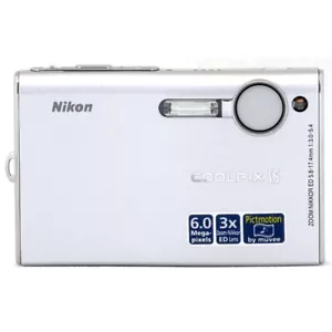 Nikon COOLPIX S5 Digital Camera 6.0MP 3x Optical Zoom CCD Vintage Auto Focus - Picture 1 of 12