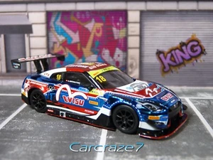 Azul Sparky Nissan GT-R Nismo GT3 - KCMG - 10ª Copa del Mundo FIA GT Suelto 1:64 C1 - Imagen 1 de 5