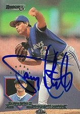 Tony Castillo autographed Baseball Card (Toronto Blue Jays) 1995 Donruss #235