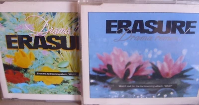 Erasure- Drama!/ Drama! Remix- 2x3-Track-MCDs - Bild 1 von 2