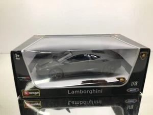 BBURAGO 11029 LAMBORGHINI REVENTON -MATT ANTHRACITE 1:18- GOOD IN BOX - Picture 1 of 9