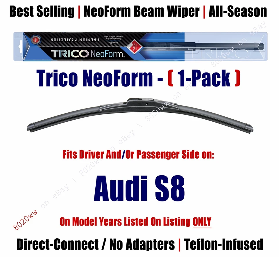 Escobilla limpiaparabrisas Super Premium NeoForm (cantidad 1) para Audi S8 16220 2001-02 Foto 1 de 1