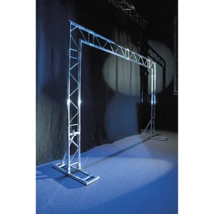Showtec Mobile DJ Truss Stand - 2 Punkt Traverse Traversensystem Messestand - Bild 1 von 4