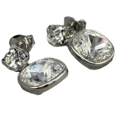 ORECCHINI DONNA DOPPI PUNTILUCE PENDENTI IN ARGENTO 925 DA RAGAZZA DONNA FIRMATI - Immagine 1 di 4