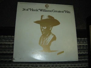 Hank Williams - 24 Greatest Hits 1971 USA Gatefold Vinyl 2 Rec. Set VG+/VG+/E - Picture 1 of 3