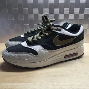 Nike Air Max 1 FJ8893-900 By You Custom Women 12 / Men 10.5 Olive Army Animal - Picture 1 of 11
