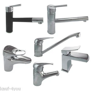 360° Wasserhahn Waschtischarmatur Küchenarmatur Einhebelmischer Einhandmischer - Bild 1 von 19