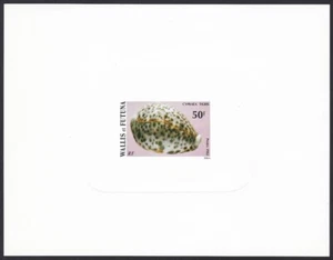 Wallis & Futuna Sc293 Seashell, Sea Snail, Cypraea tigris, Deluxe Proof - Picture 1 of 1