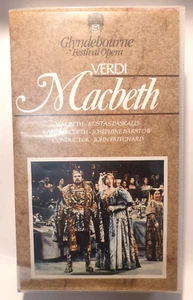 Verdi : Macbeth VHS TAPE 1972 Paskalis / Barstow / Pritchard Glyndebourne - NEW - Picture 1 of 8