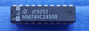 MM74HC245AN Semiconductor Chip, IC DIP20, 20 PINS, Genuine part. - Picture 1 of 1